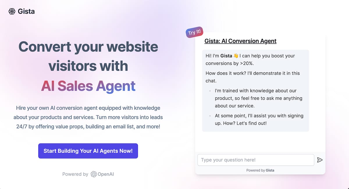 Gista Hosting provider
